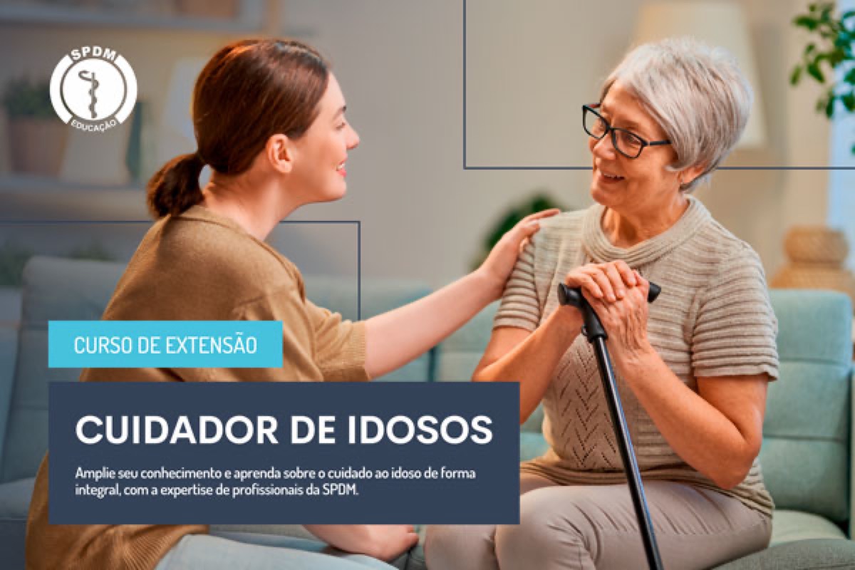 Banner do curso Cuidador de Idosos